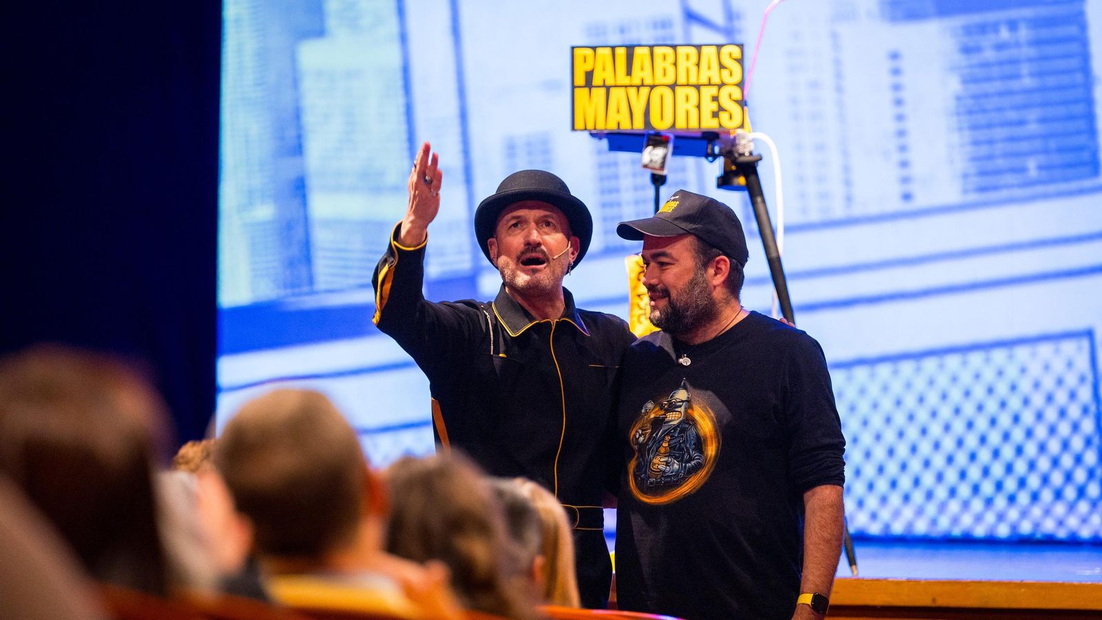 Alex O'Dogherty, durante el estreno de 'Palabras mayores' en San Fernando