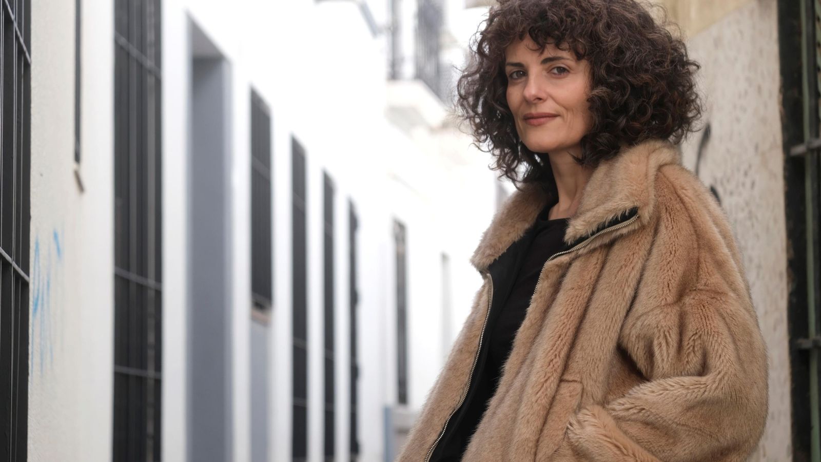 Rosario Villajos, en el centro de Córdoba.