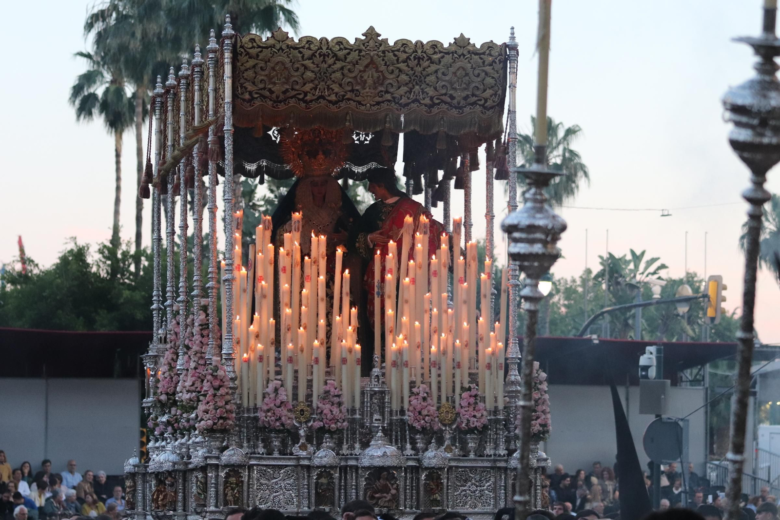 Monte Calvario en el Viernes Santo en Málaga, en imágenes
