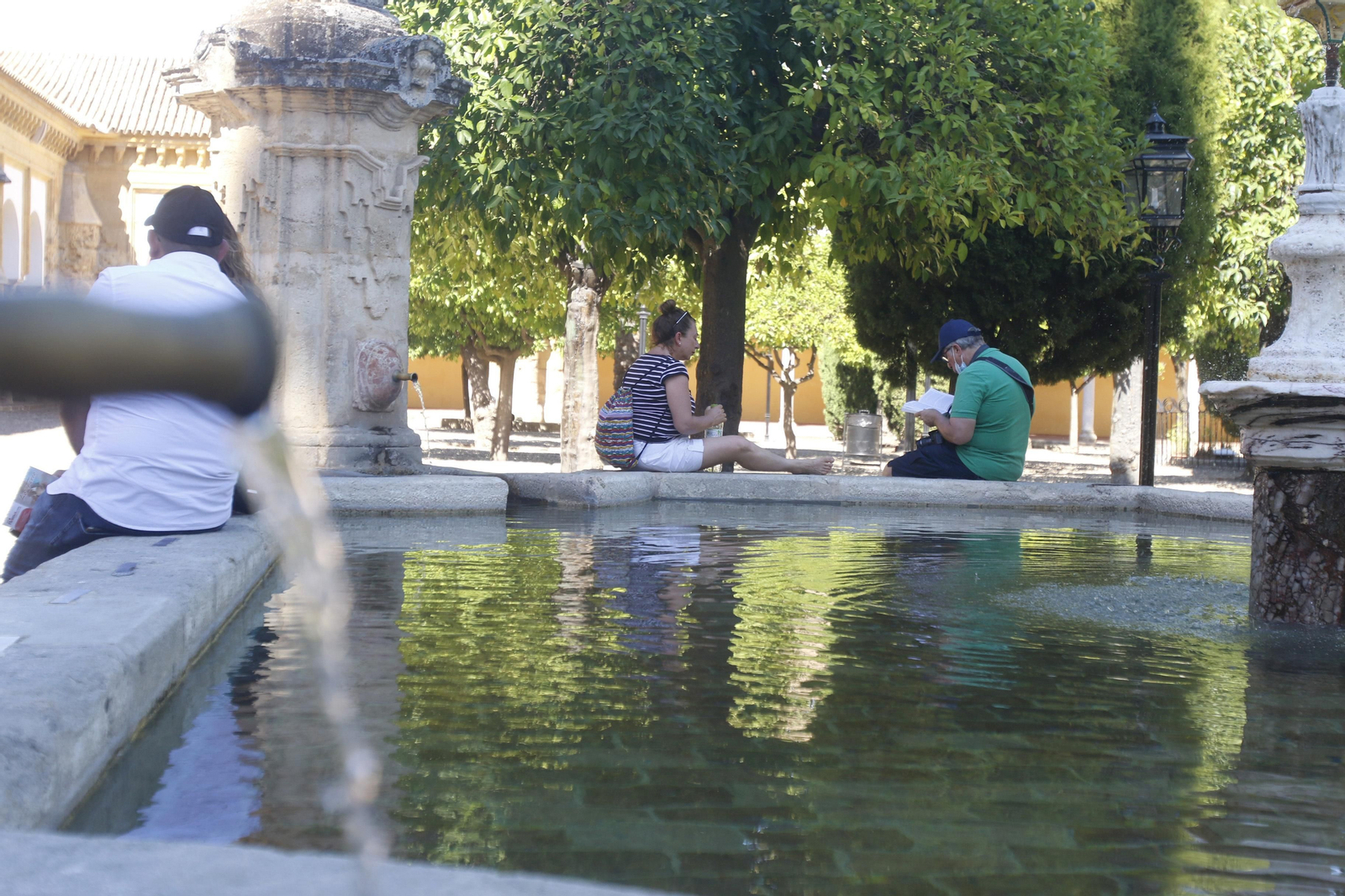 Las imágenes de una tarde cerca de los 40 grados de temperatura en Córdoba