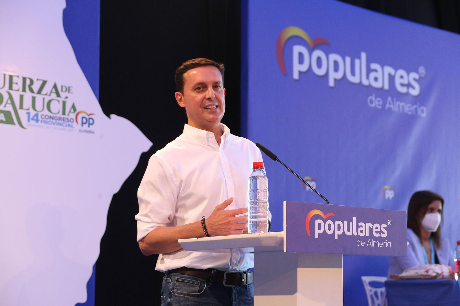 Javier Aureliano García, expresidente del PP de Almería.