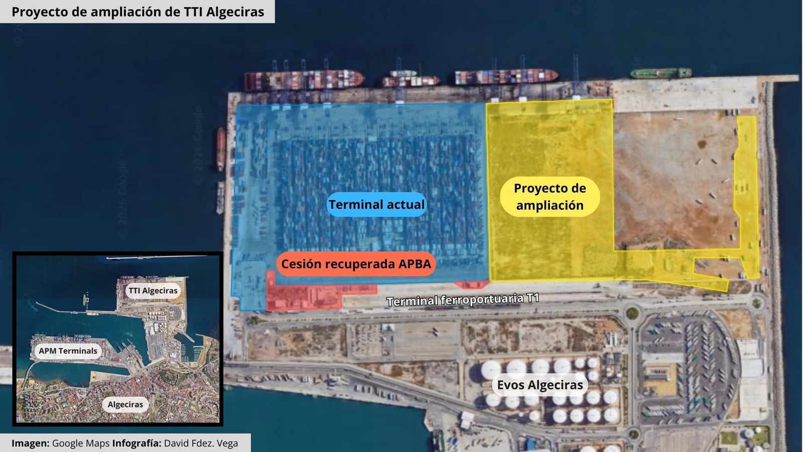 Proyecto de ampliación de TTI Algeciras