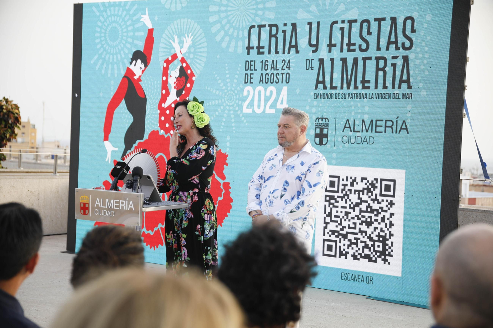 Presentación de la Feria de Almería 2024 en honor de la Virgen del Mar, en imágenes