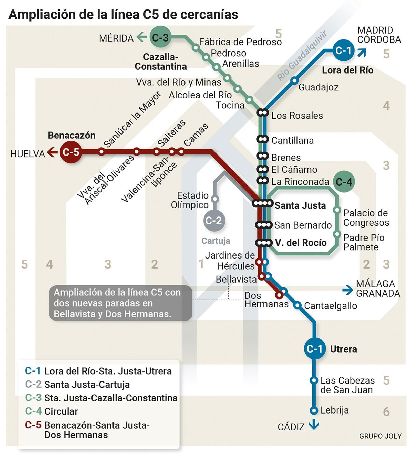 Ampliación de la línea C5 de Cercanías