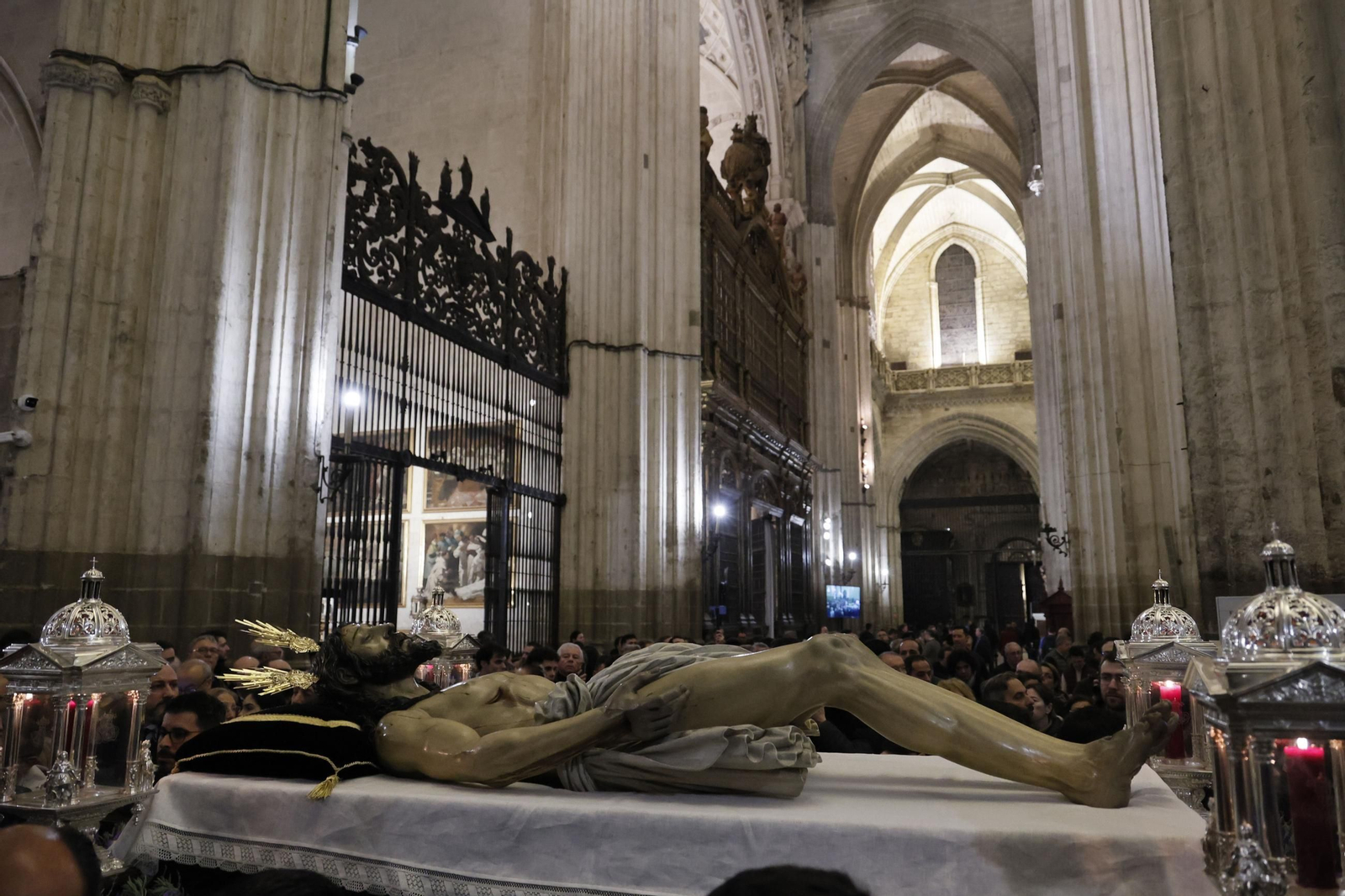 Las imágenes del Vía crucis de las Hermandades