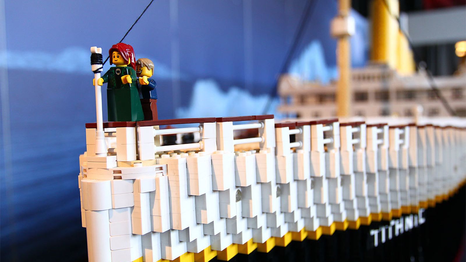 La exposición de Lego continúa abierta en el Pabellón de la Navegación.