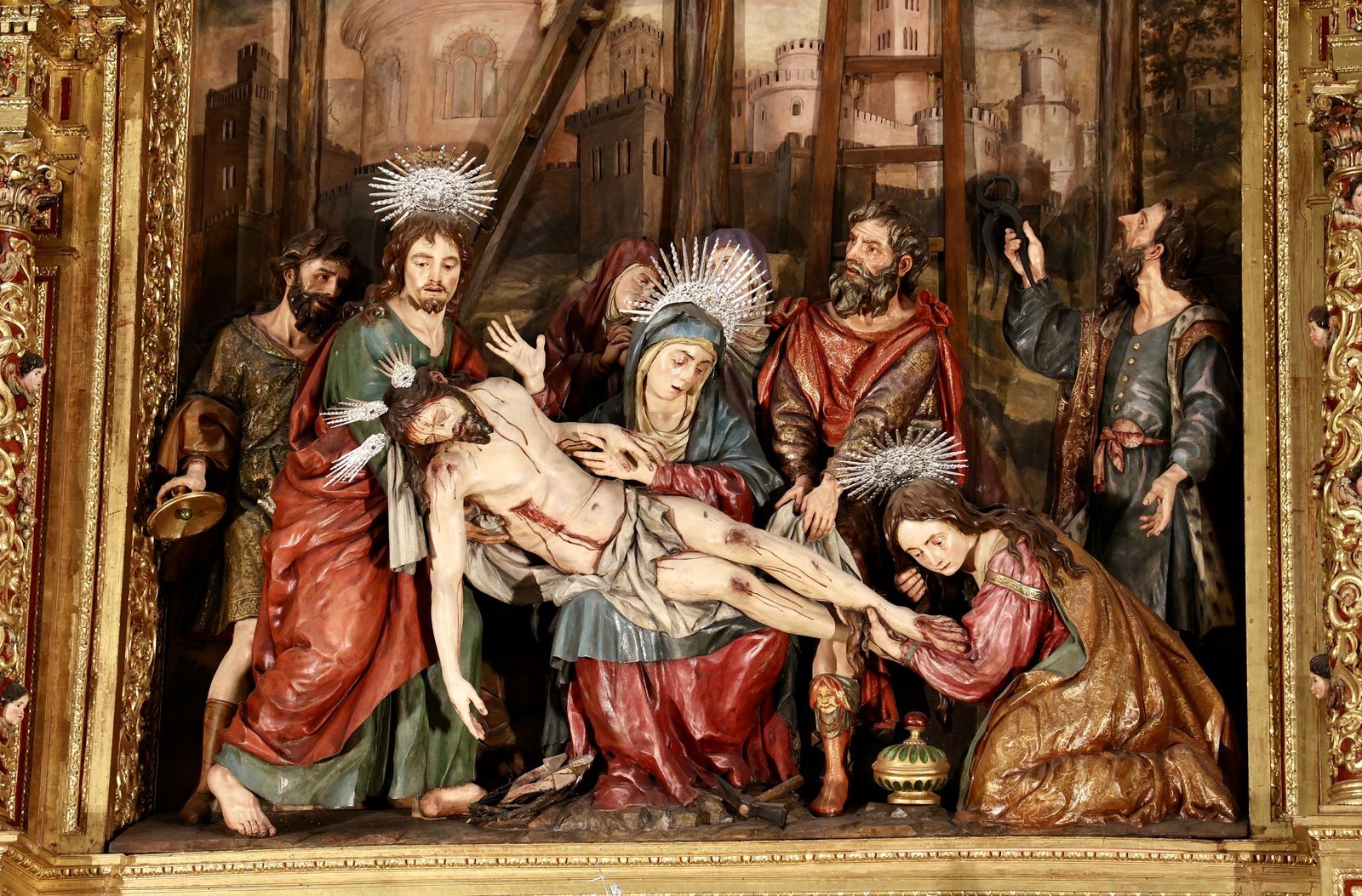 Restauración del retablo de la iglesia del Sagrario