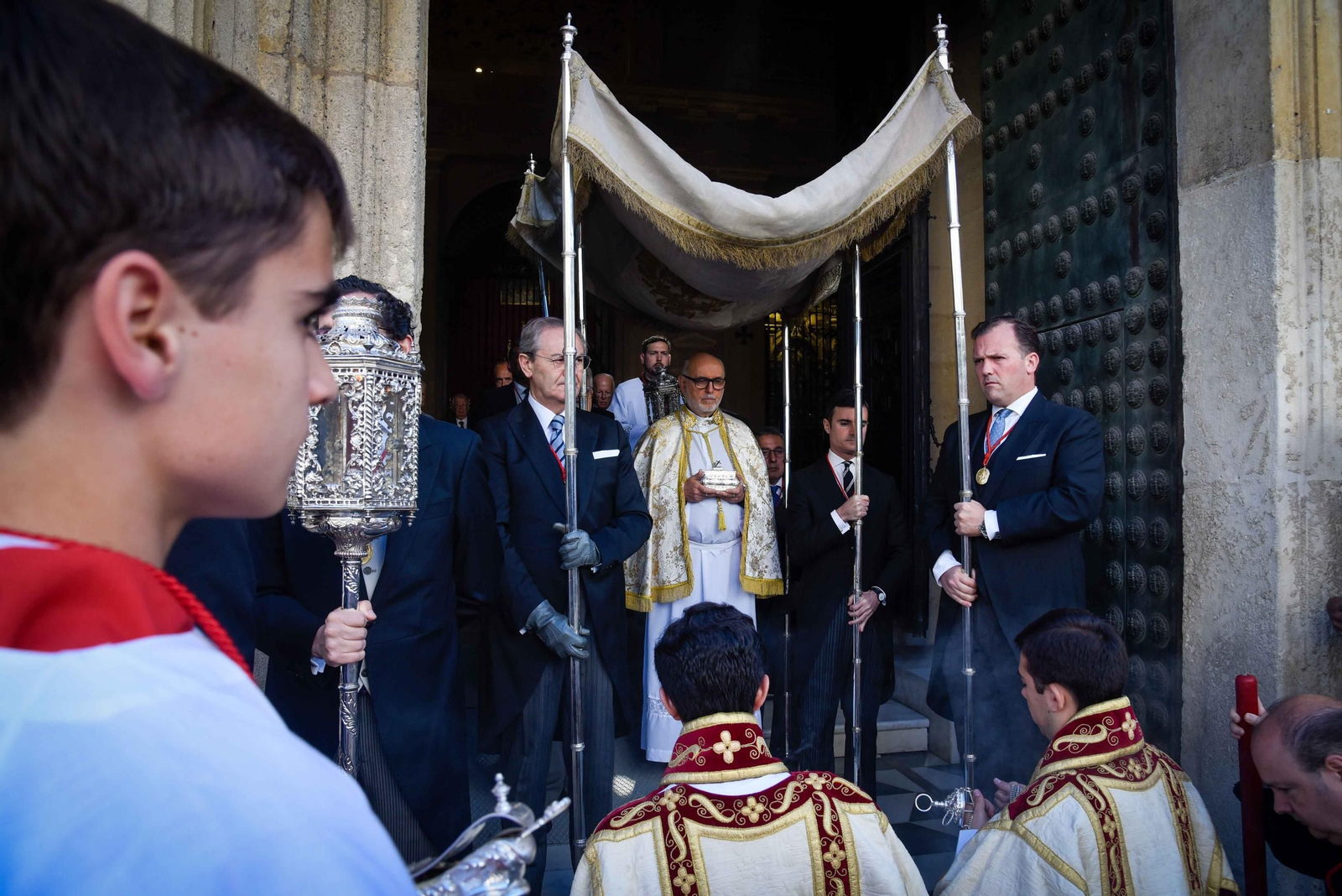 Imágenes de la procesión de impedidos de El Sagrario