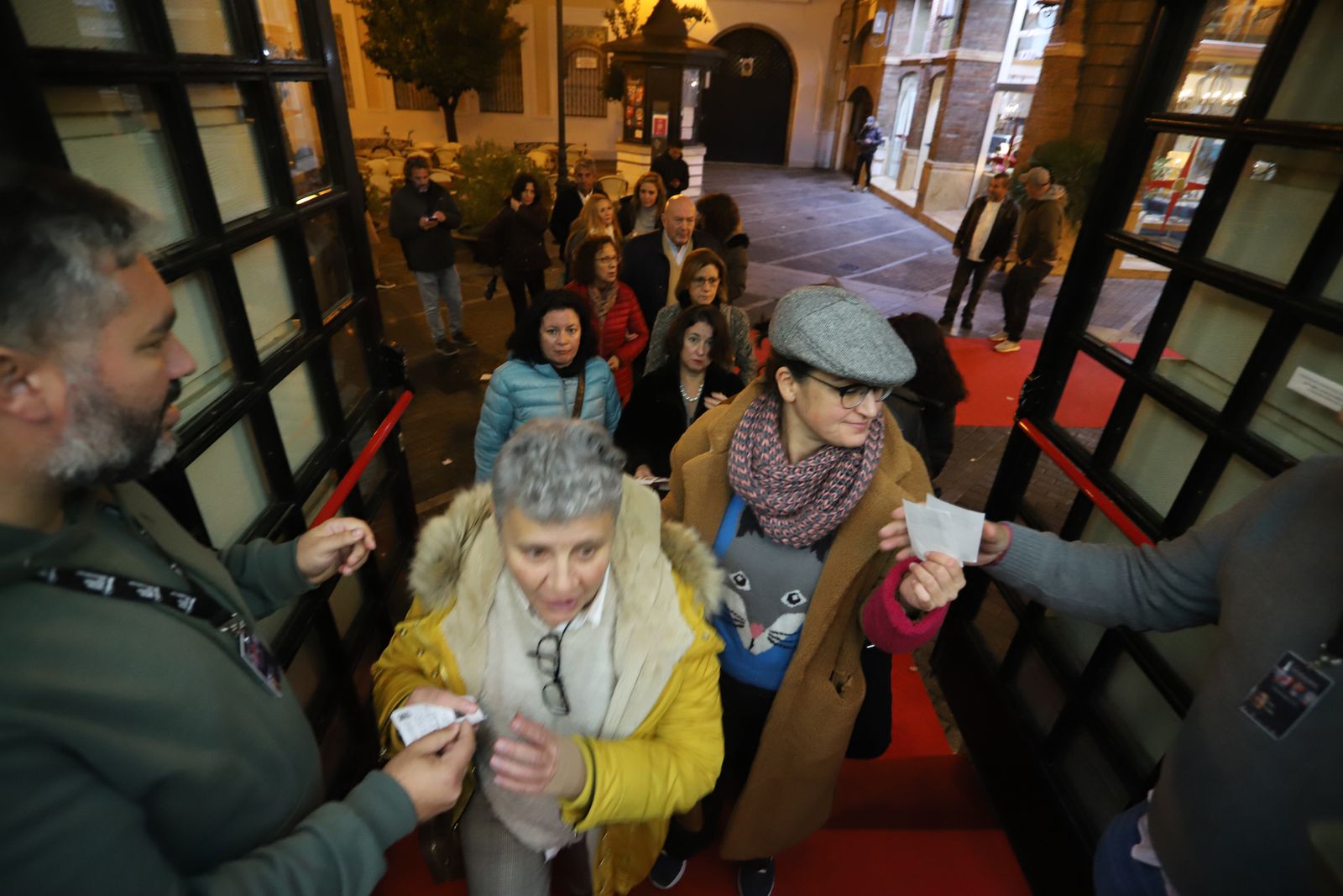 Imágenes de la entrega del premio Luz a  Marta Velasco en el Festival de Cine Iberoamericano de Huelva