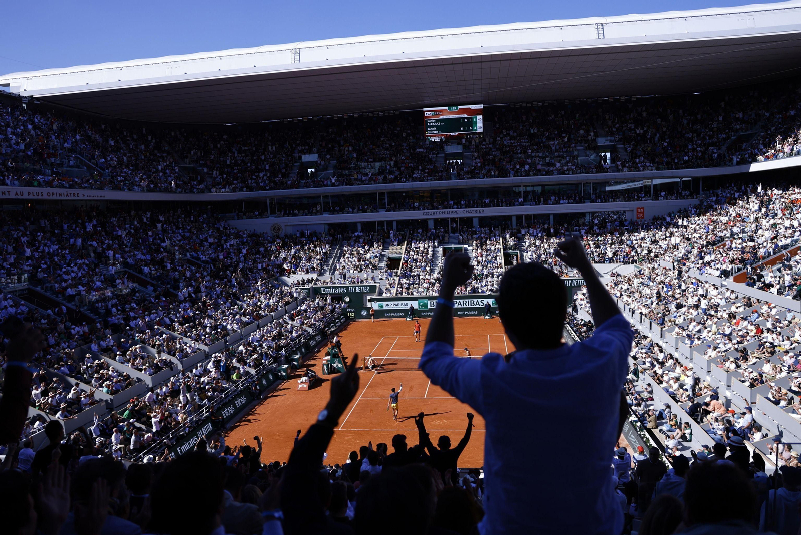 Las mejores fotos de la remontada de Alcaraz a Sinner