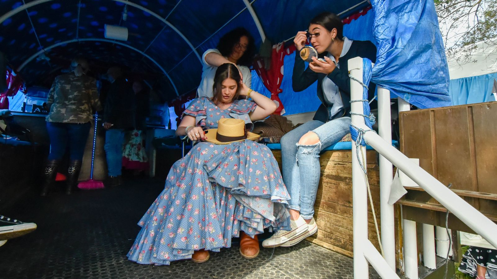 Domingo de romería en Los Barrios