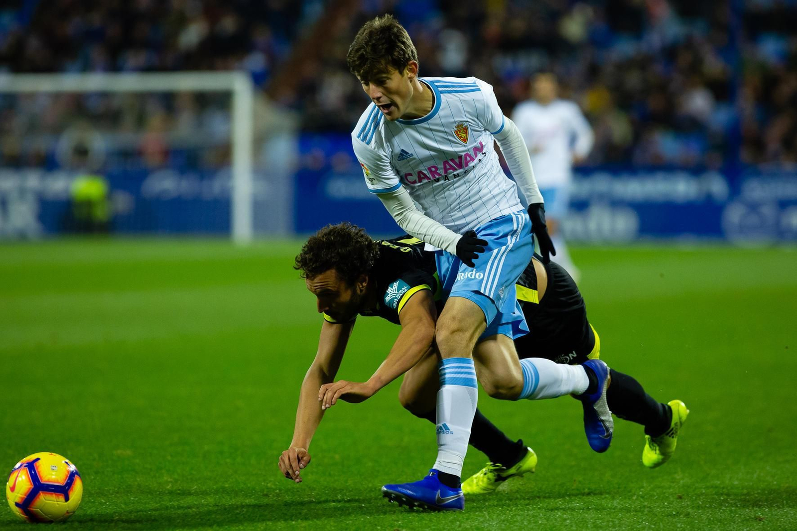 El Zaragoza-Granada CF, en imágenes