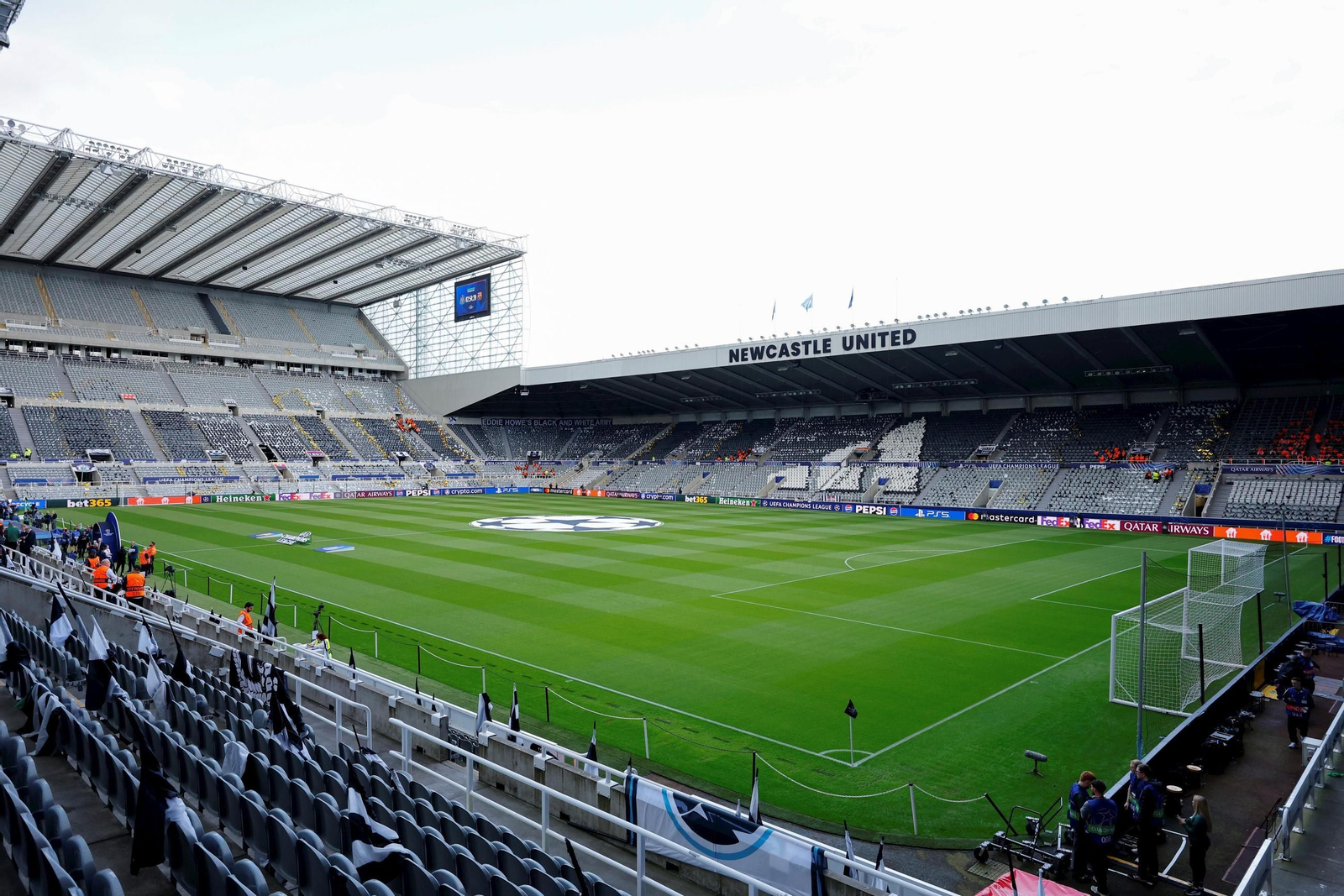 Las fotos del Newcastle-Barcelona