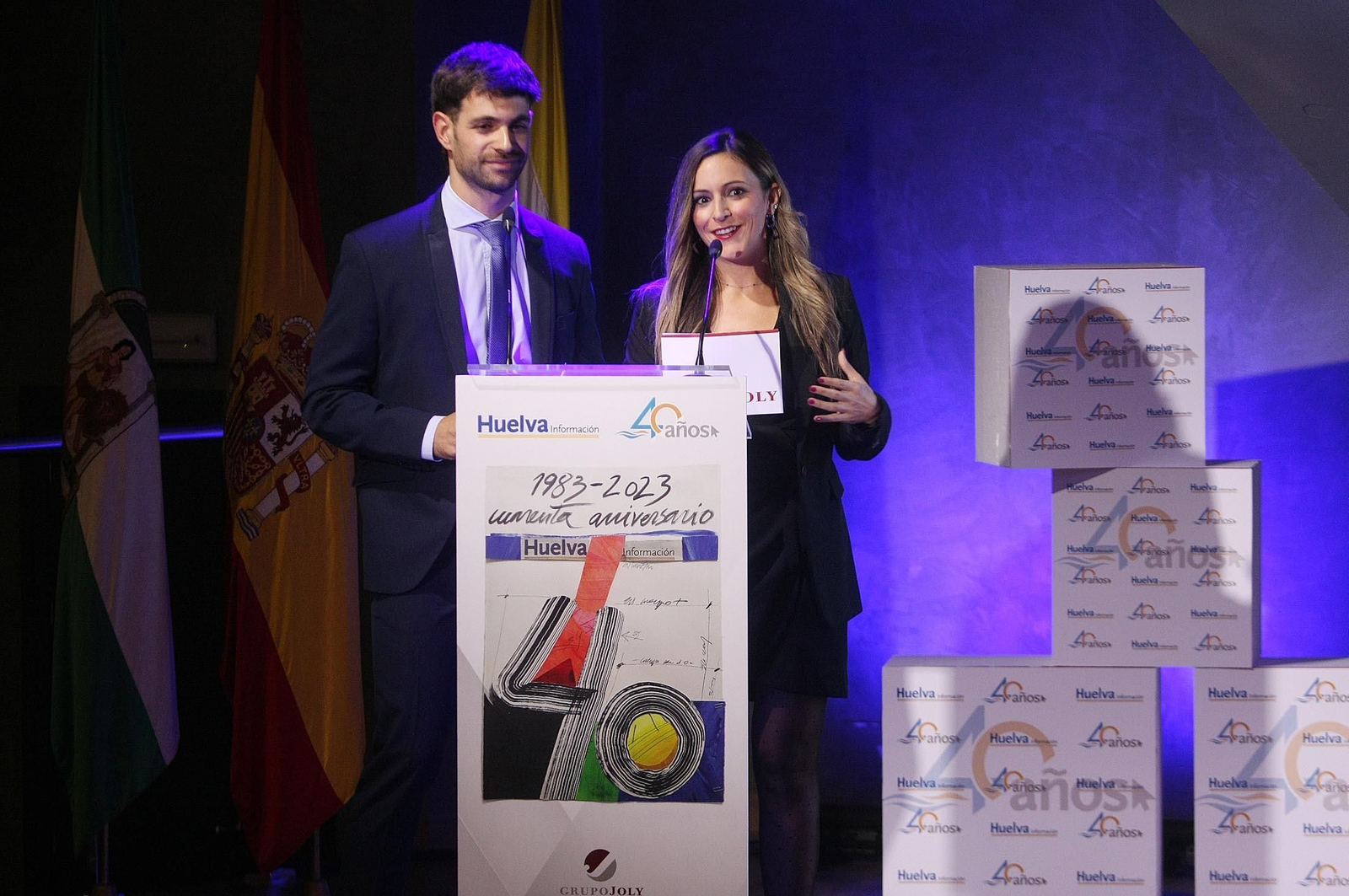 La gala del 40 aniversario de Huelva Información en imágenes
