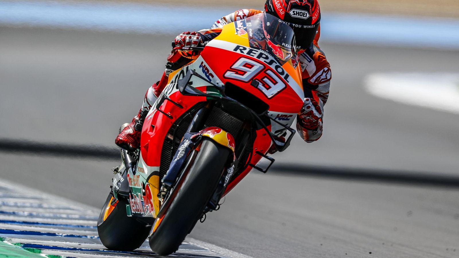 Marc Márquez, rodando en el Circuito de Jerez-Ángel Nieto.