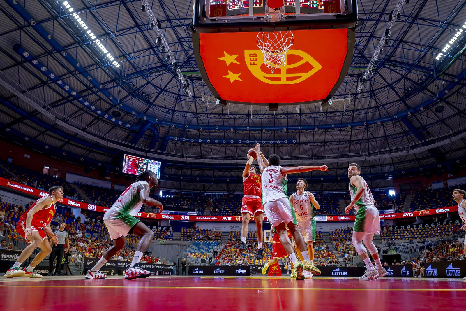 España B - Portugal en Málaga, en fotos
