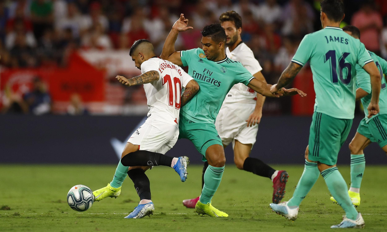 Las imágenes del Sevilla-Real Madrid