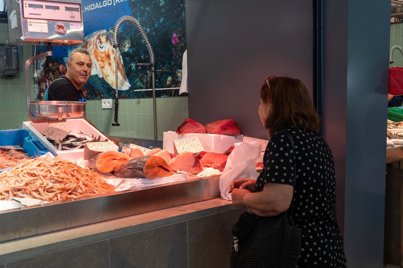 Imágenes del Mercado de San Sebastián, el día de su inauguración