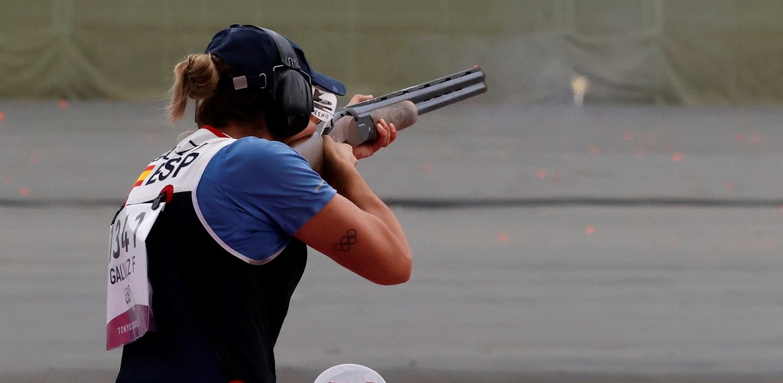 Fátima Gálvez, en una competición internacional.