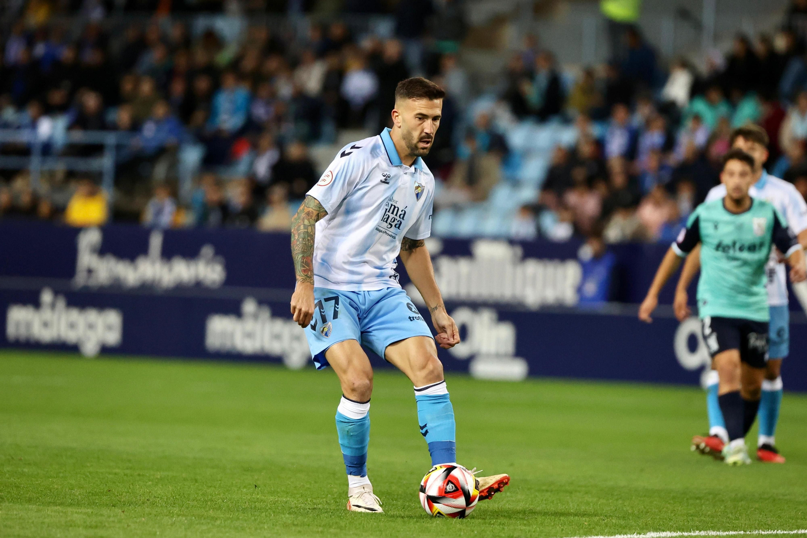 El Málaga CF - Atlético Sanluqueño, en fotos
