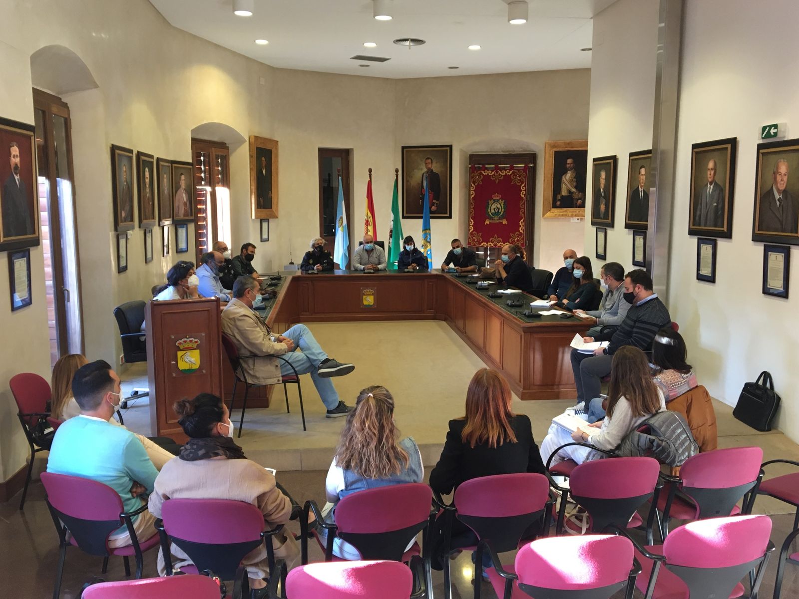 Reunión de técnicos de Eracis.