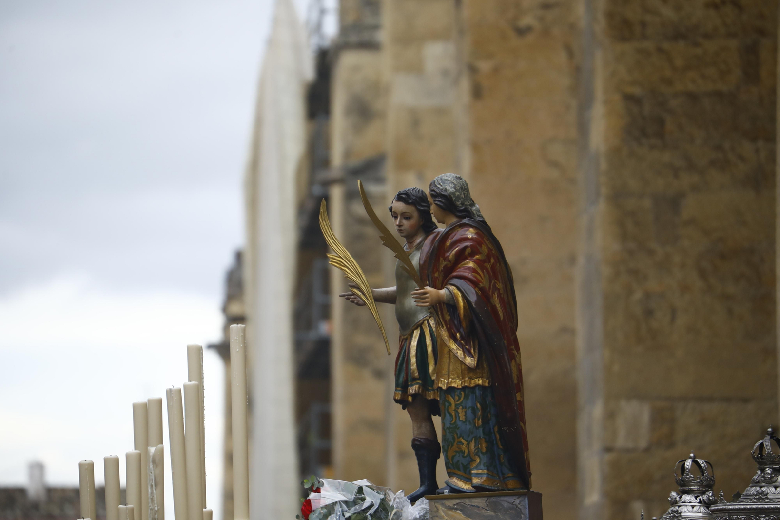La peregrinación de los Santos Mártires de Córdoba, en imágenes