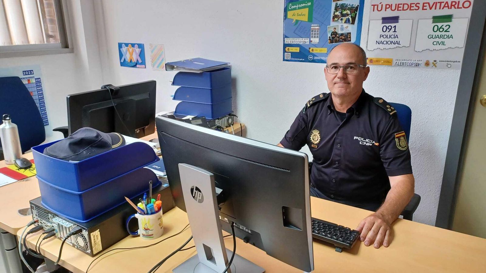 Jesús Soto, delegado de Participación Ciudadana de la Policía Nacional en Almería