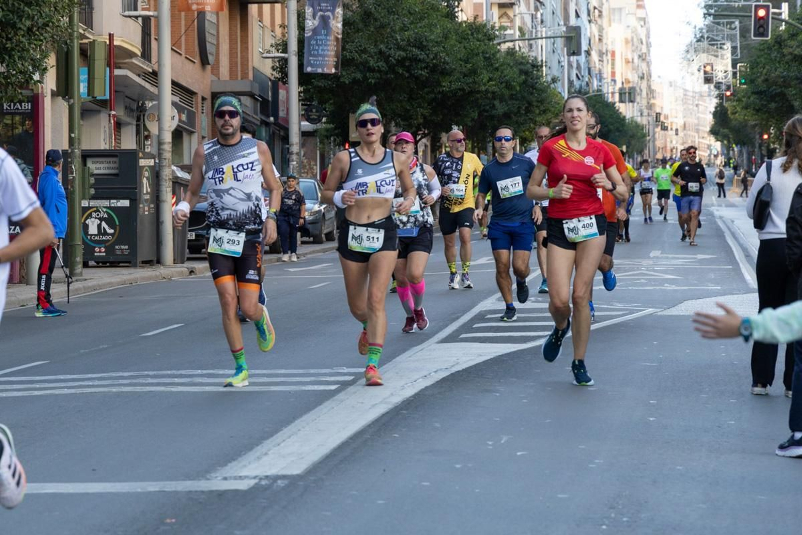 Éxito participativo en la XXVIII Media Maratón 'Ciudad de Jaén', en imágenes