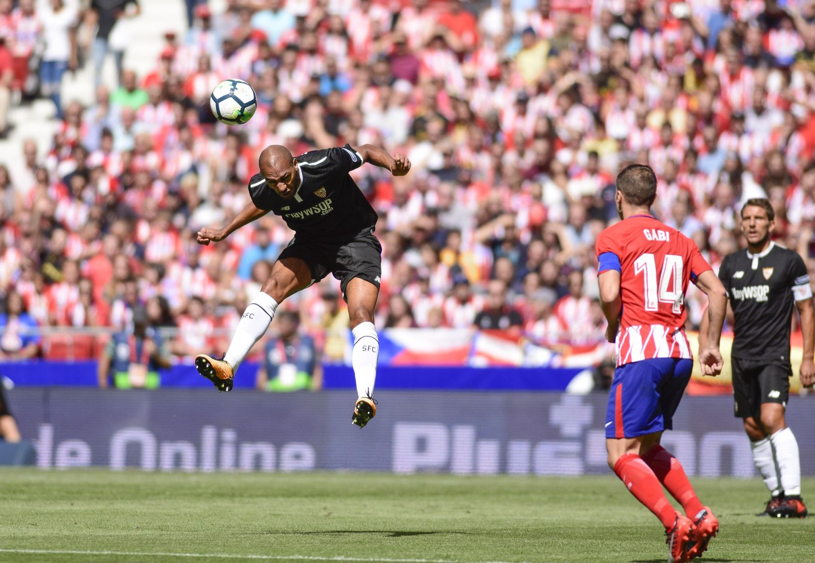 Imágenes del Atlético de Madrid- Sevilla FC