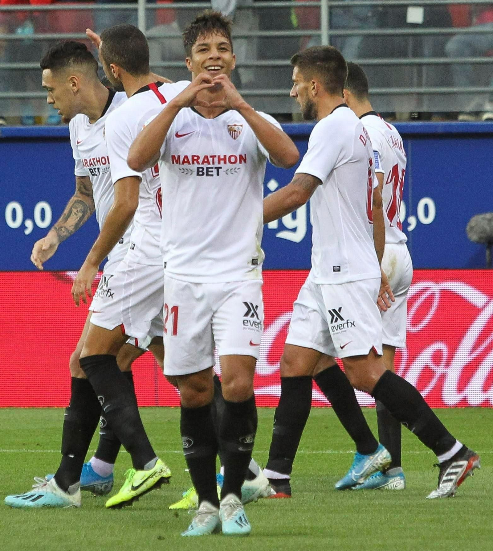 El Eibar-Sevilla FC, en imágenes