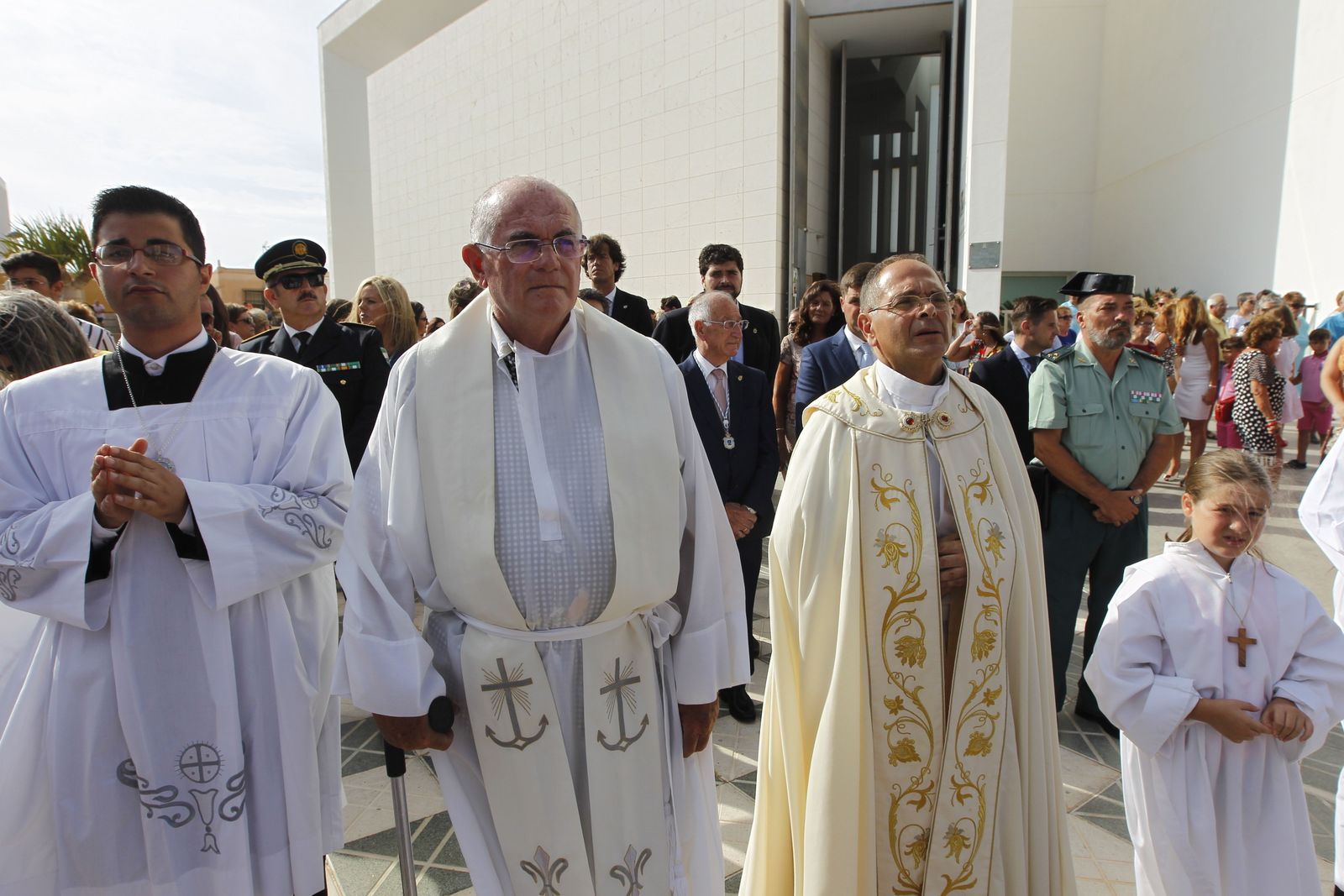 Fotogalería cucaña y procesión Fiestas Santa Ana Roquetas de Mar