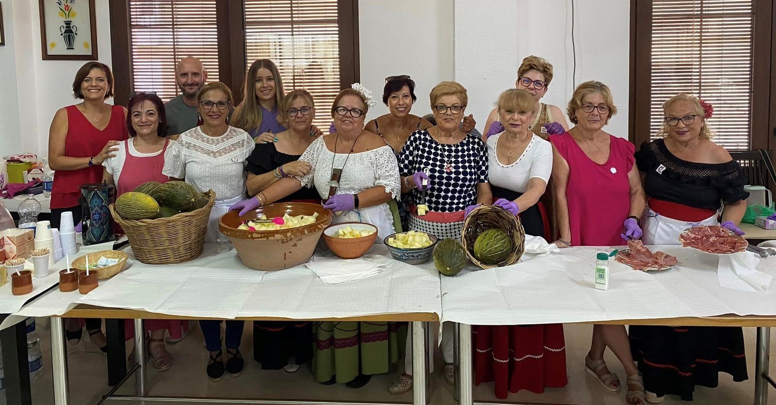 Desayuno bandolero en Puente Genil.