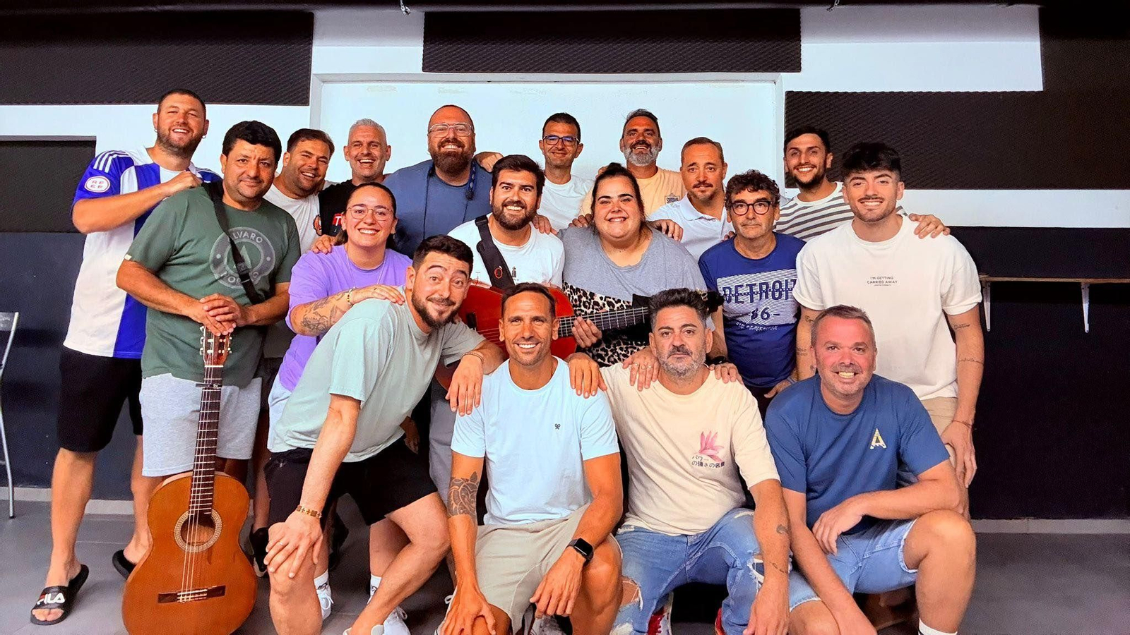 La comparsa 'Los mariposas'.