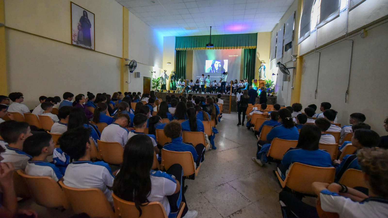 Flamenkoz, lectura de la obra en el  colegio Huerta de la Cruz, en imágenes