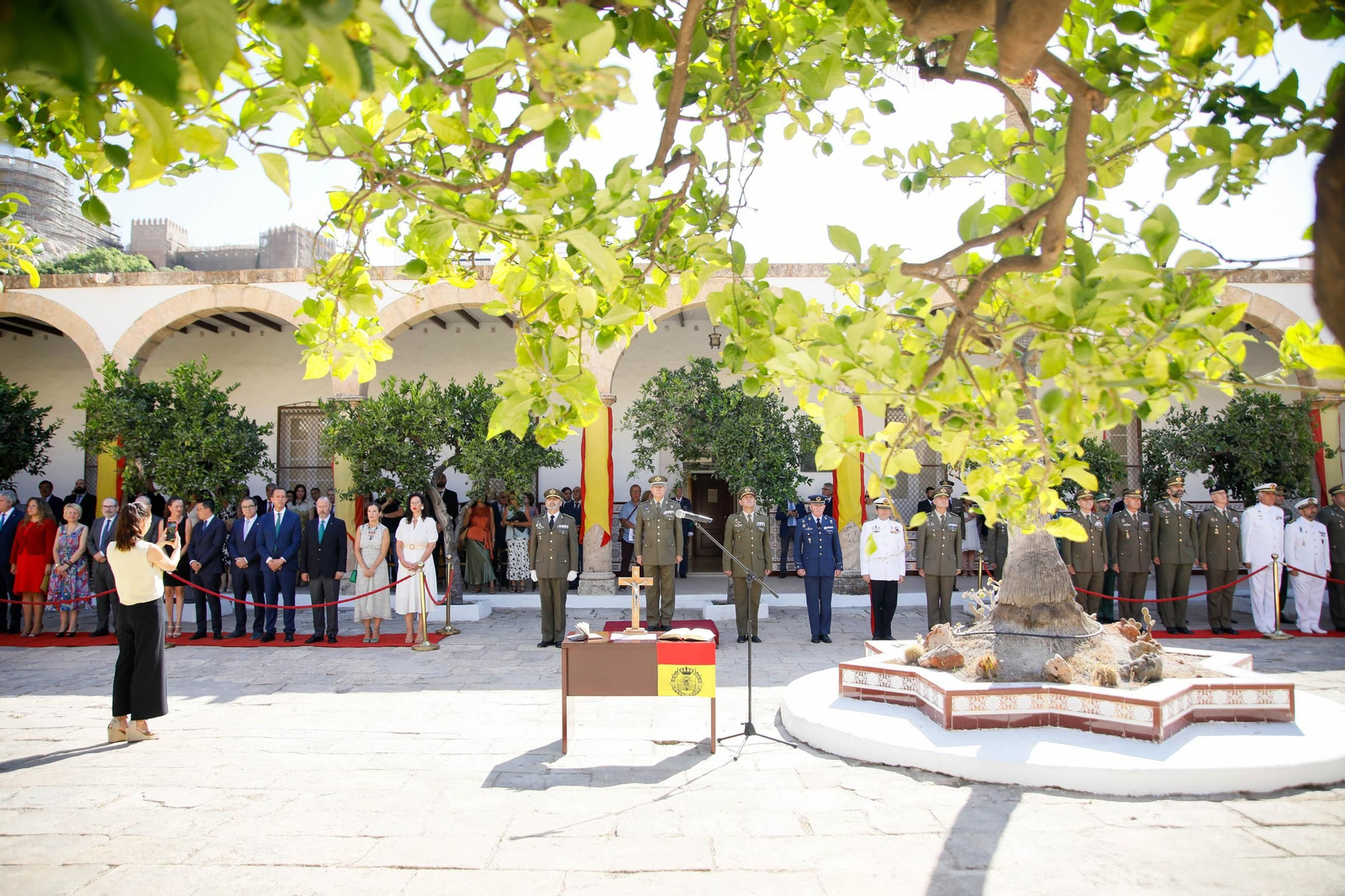 Toma de posesión del coronel José Manuel Lupiani Castellanos, en imágenes