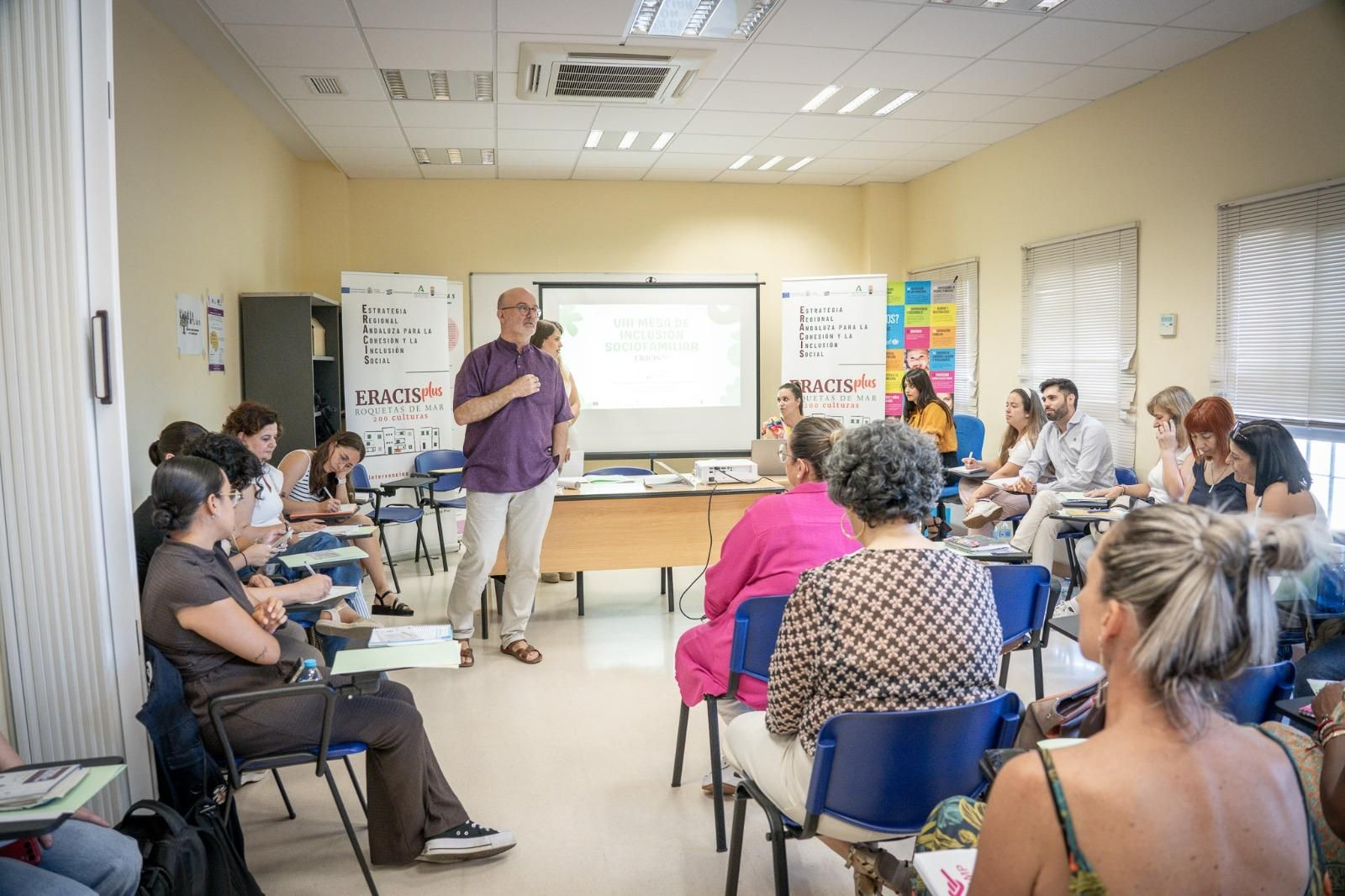 Las mesas sectoriales de la Eracis de Roquetas avanzan en favor de la inclusión social.