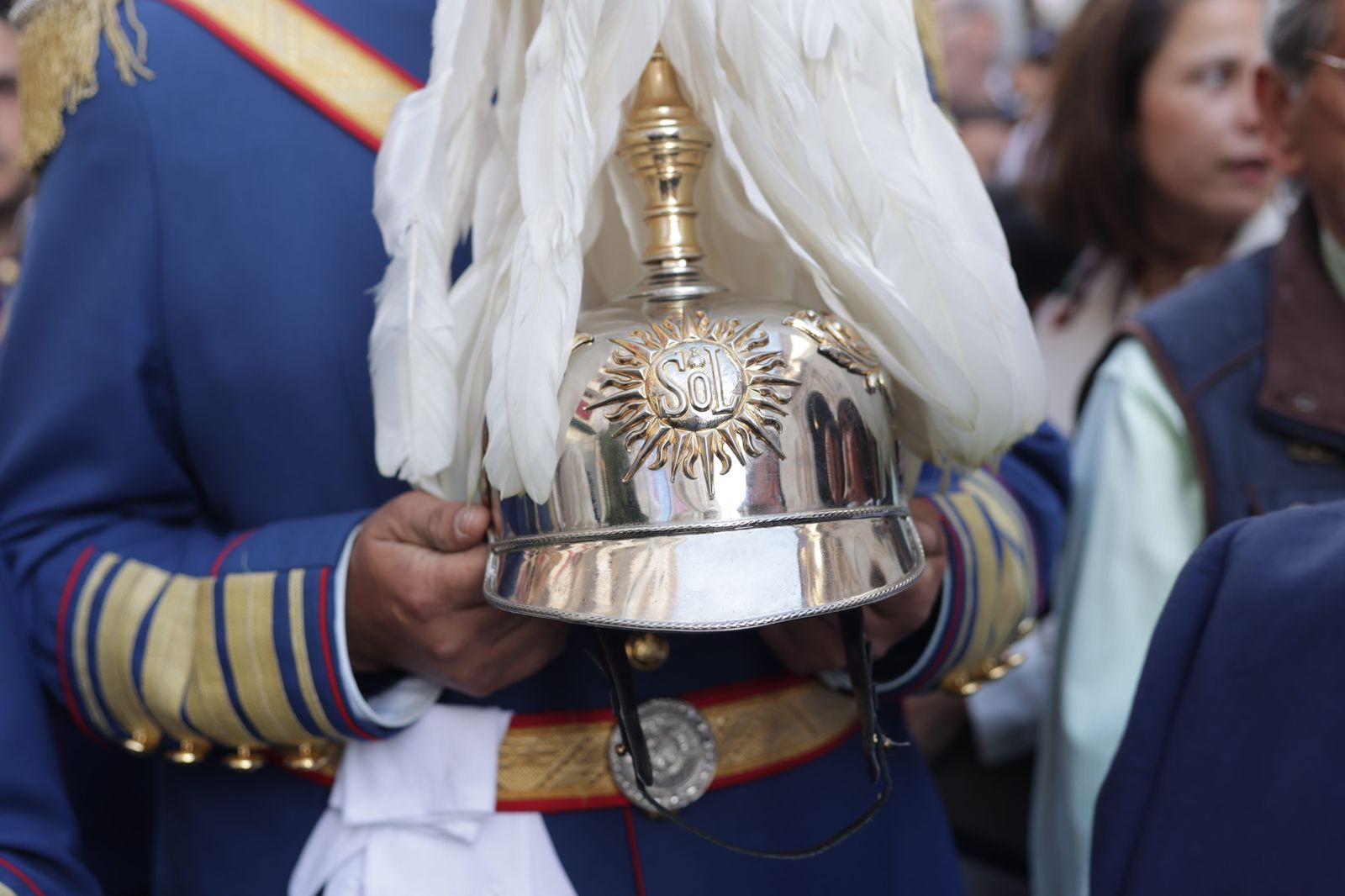 La hermandad de la Oración en el Huerto de la Semana Santa de Huelva 2023, en imágenes.