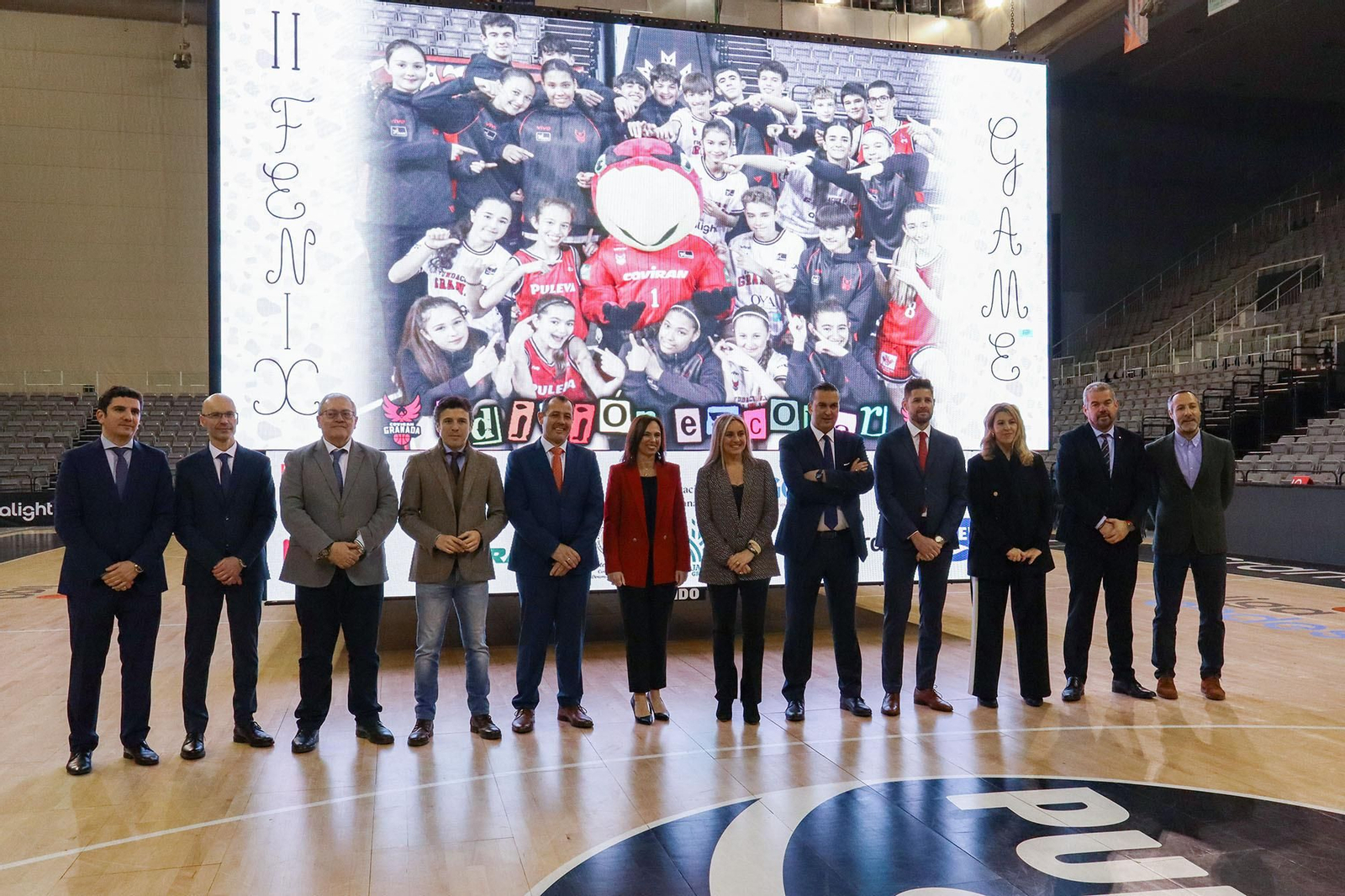 Momento de la presentación del Fénix Camp.