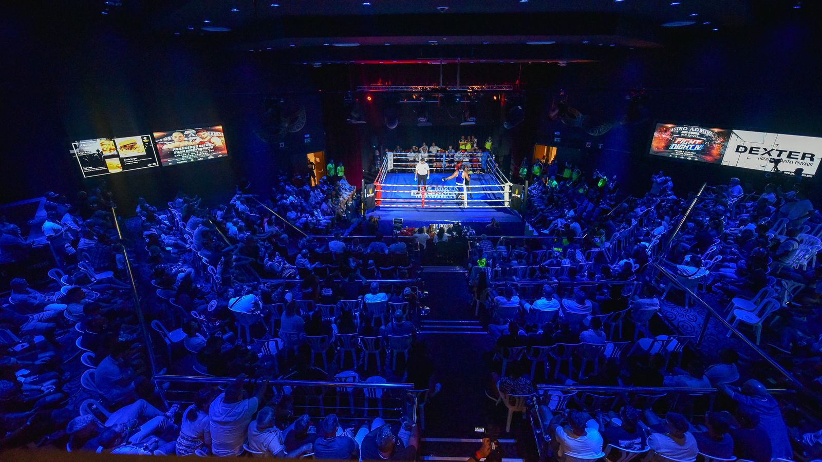 Fotos de la velada de boxeo del Don Príncipe en el casino de San Roque