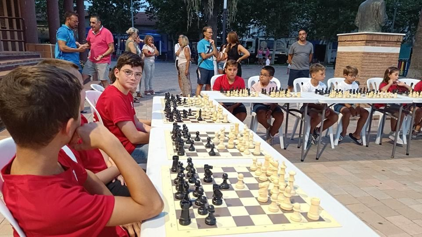 La simultánea de ajedrez de Villa del Río