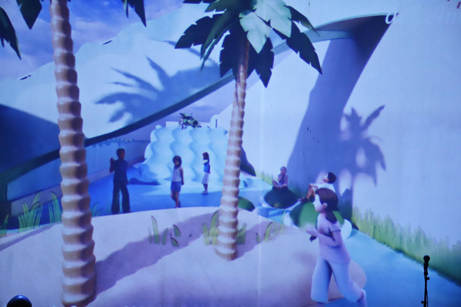 Imágenes de la presentación del proyecto 'El patio del amor'