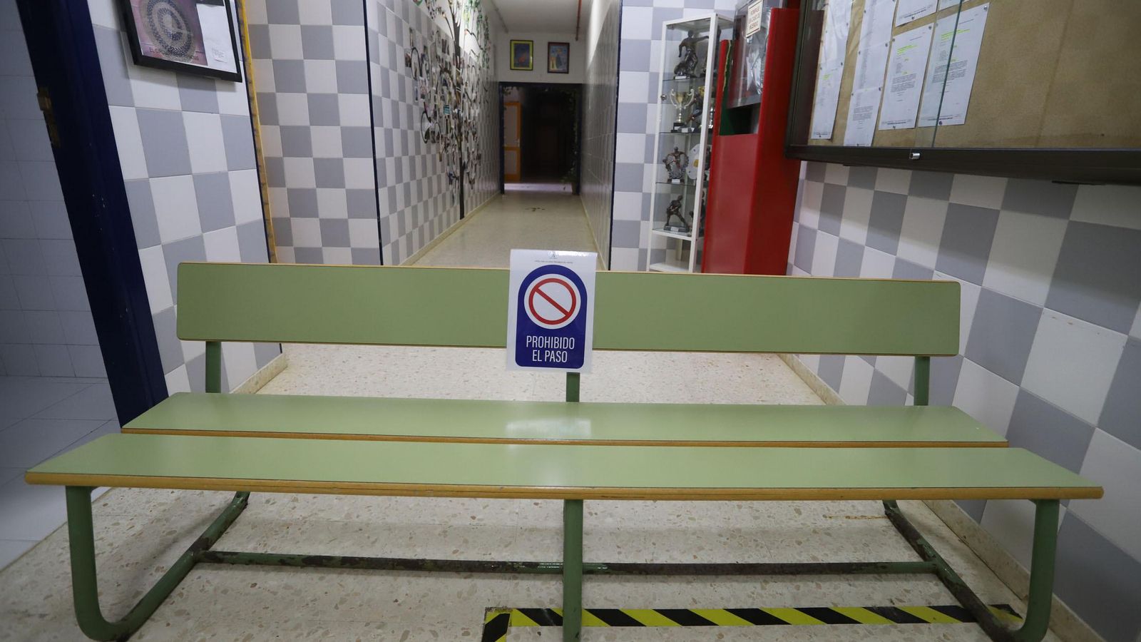 Señalizaciones para la nueva organización del CEIP El Puntal.