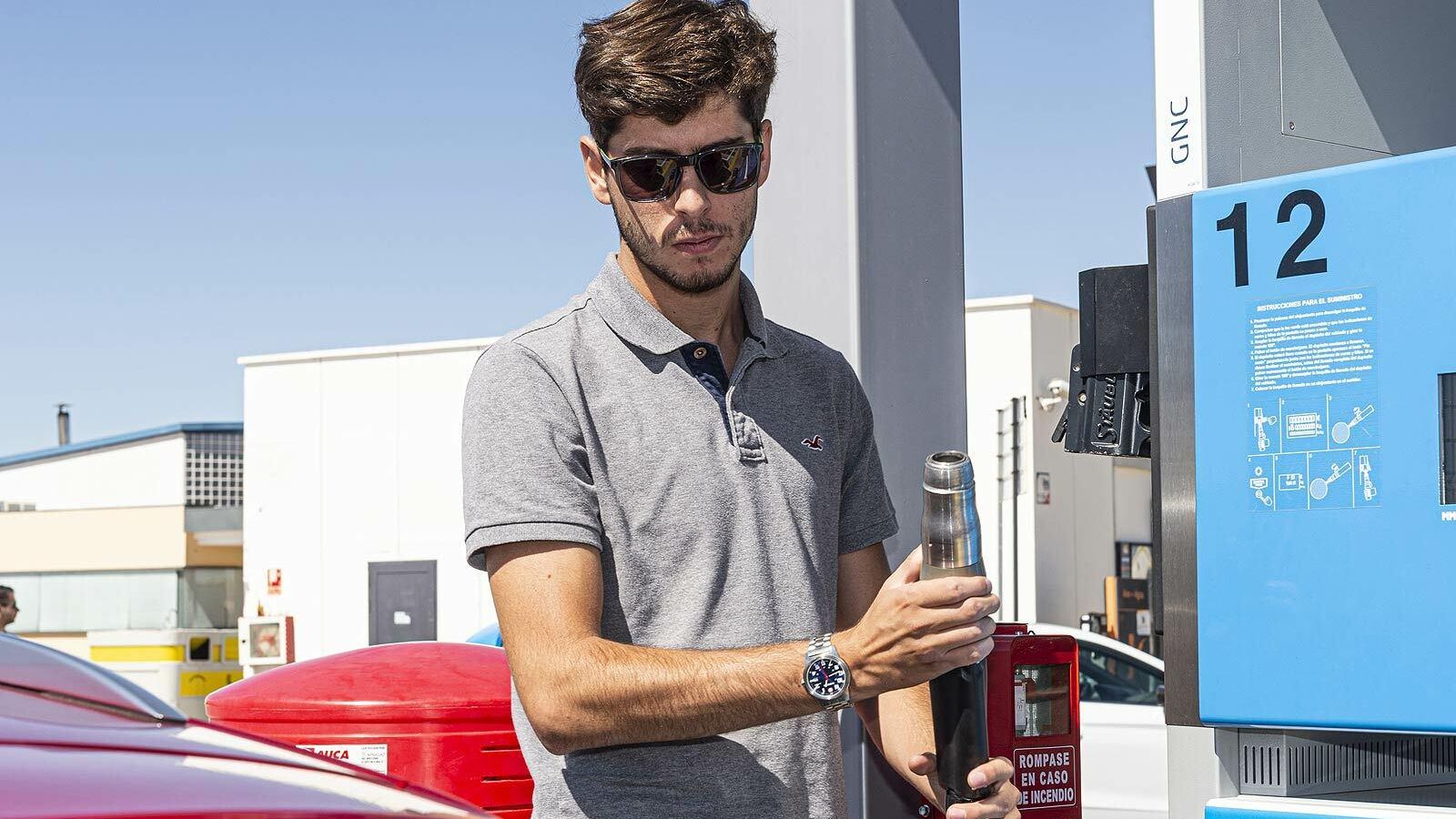 El repostaje de GNC es una tarea sencilla.