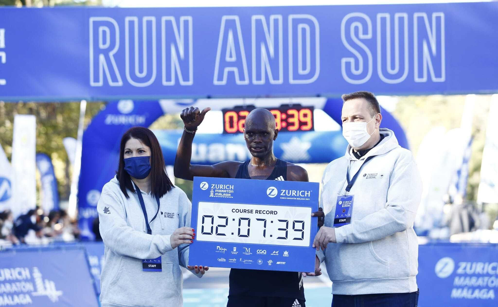 Las fotos de la Maratón de Málaga 2021