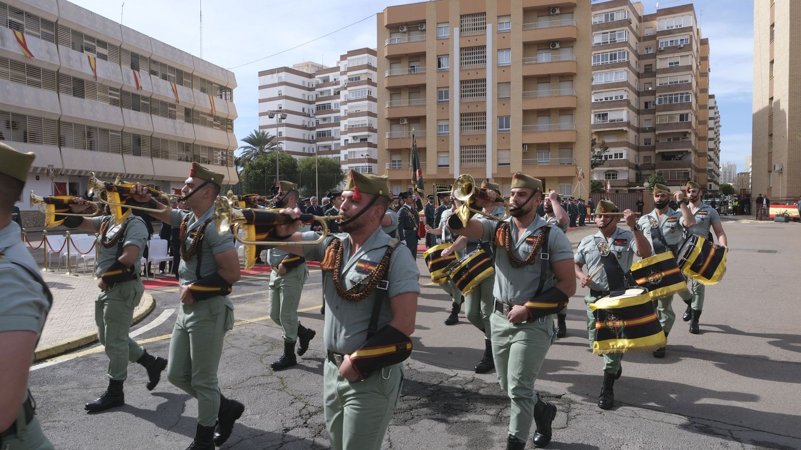 Las imágenes de la toma de posesión del nuevo coronel jefe de la Guardia Civil de Almería