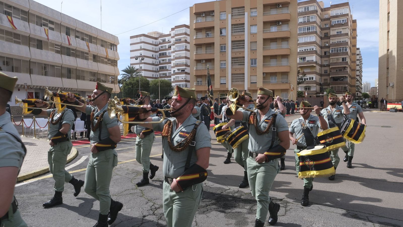 Las imágenes de la toma de posesión del nuevo coronel jefe de la Guardia Civil de Almería