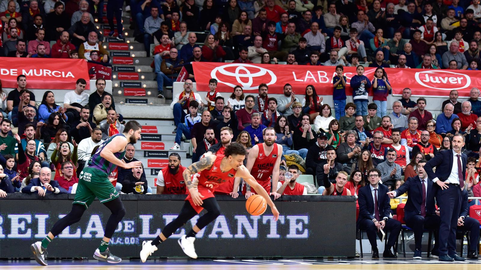 UCAM Murcia-Unicaja, en fotos