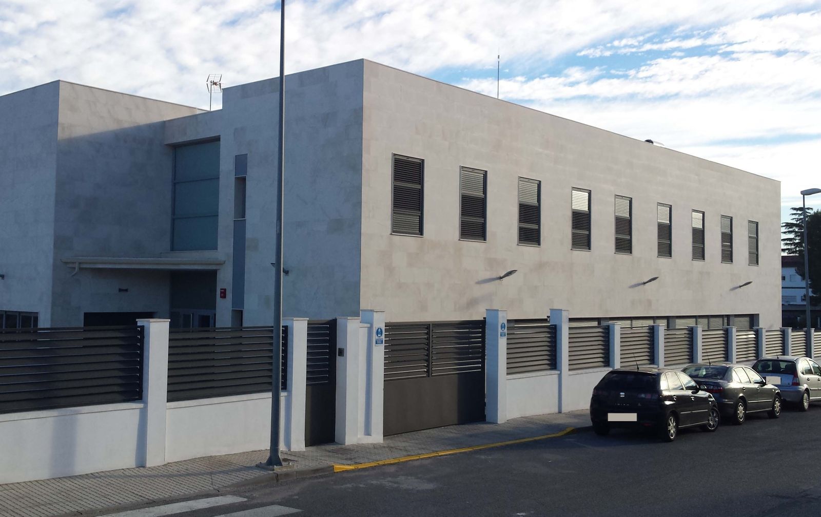 Dependencias del nuevo cuartel.