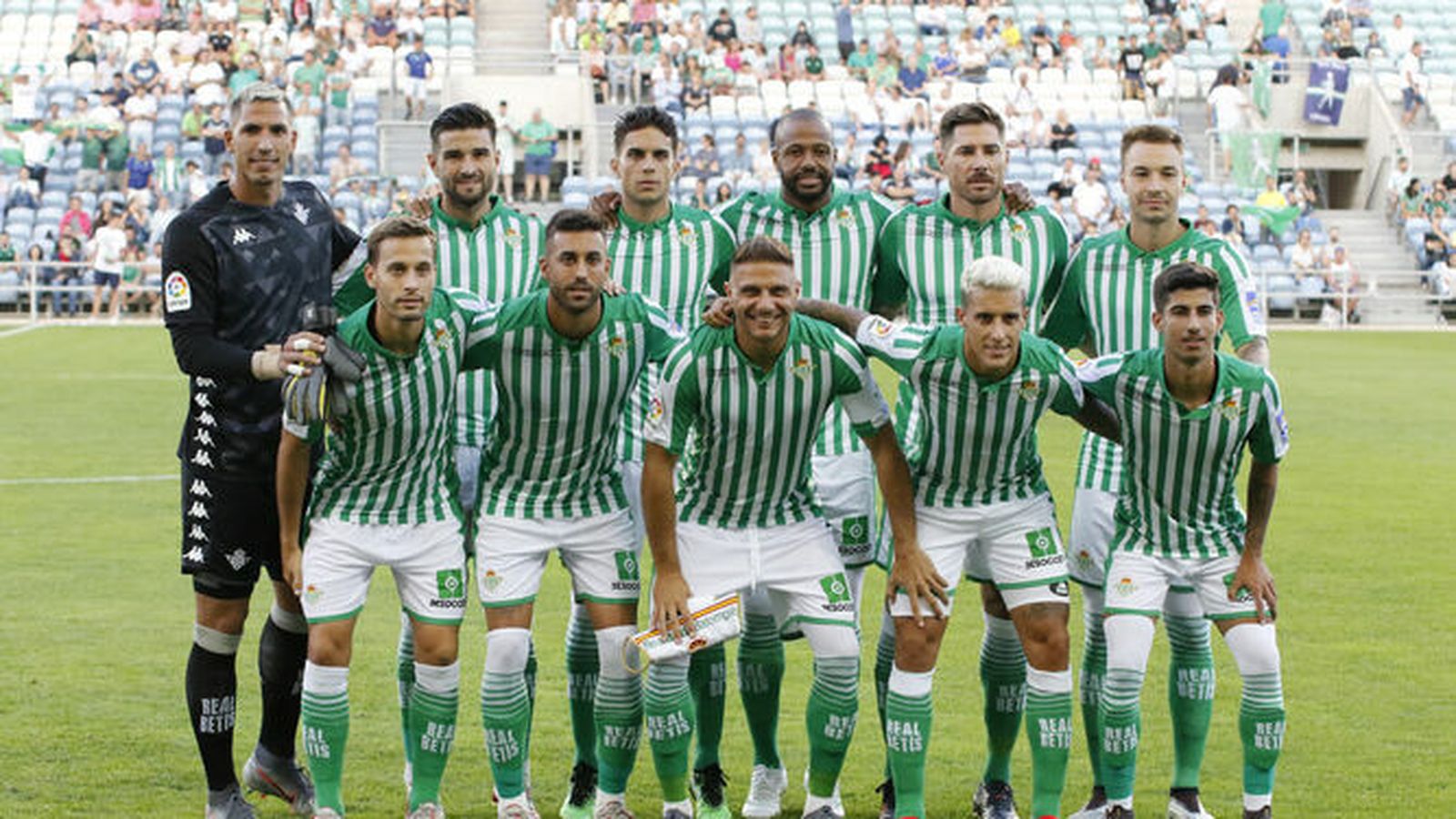 Barragán, en el primer once de Rubi en esta pretemporada.