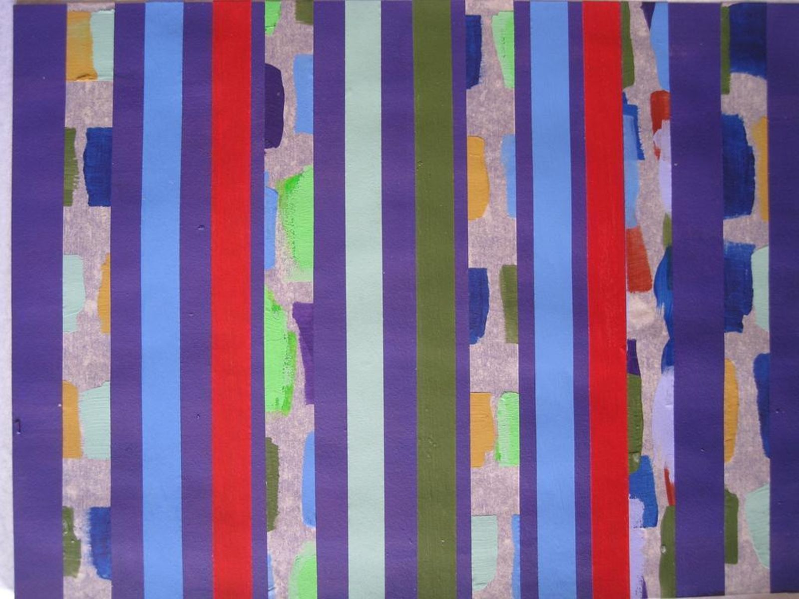 Obra que presenta en esta muestra el artista Juan Morante.